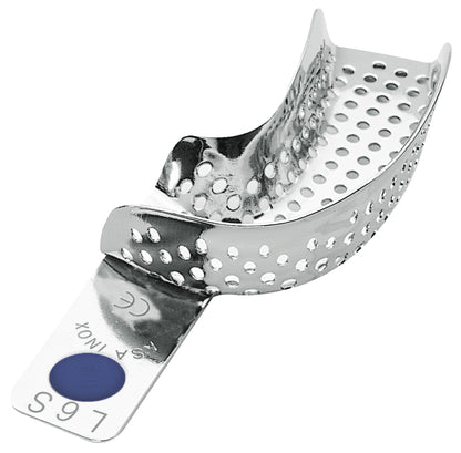 PORTAIMPRONTE ACCIAIO INOX SENZA BORDINO ASA DENTAL