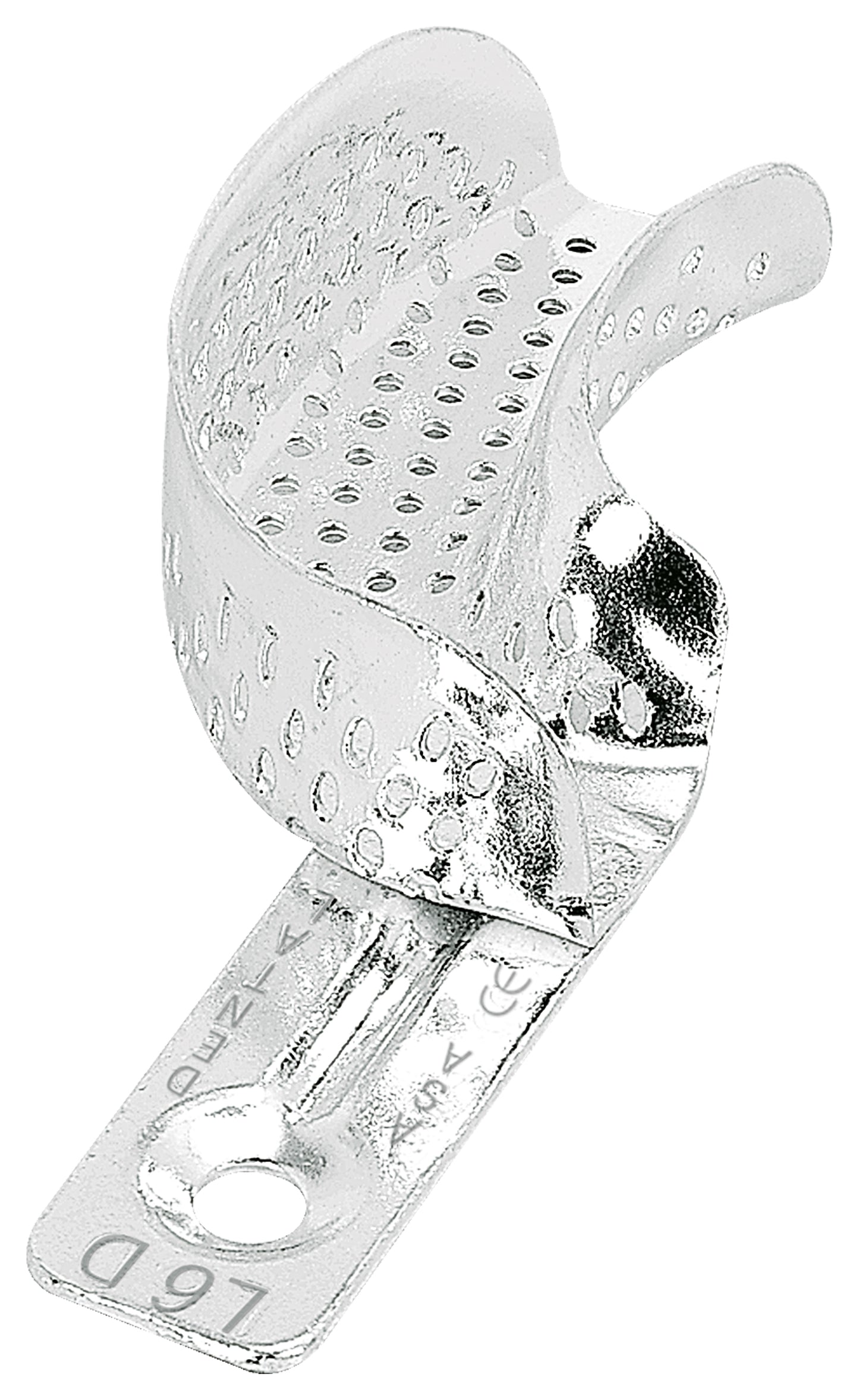 PORTAIMPRONTE FORATI ALLUMINIO ASA DENTAL
