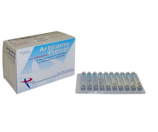 ARTICAINA 1:200.000 *100PZ TUBOFIALE AIC:031815020