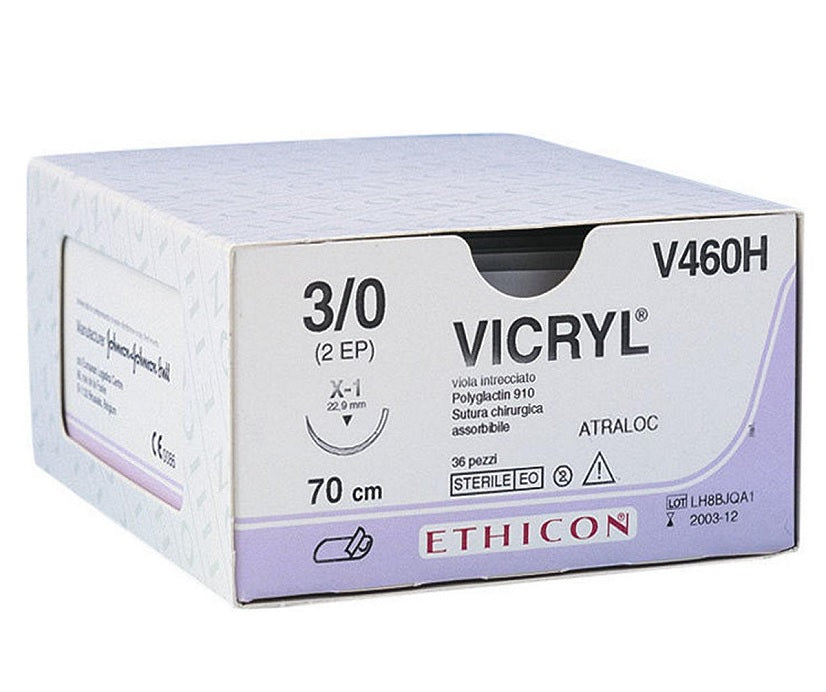 SUTURE VICRYL V-4 VRI279H 36pz