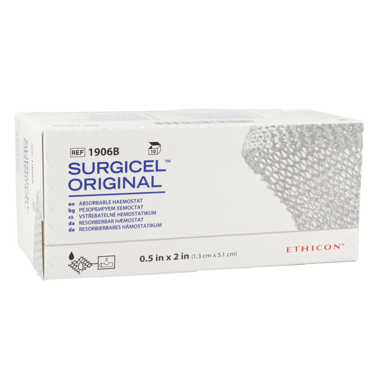 SURGICEL (EX-TABOTAMP) ETHICON 5X1,25CM 10PZ