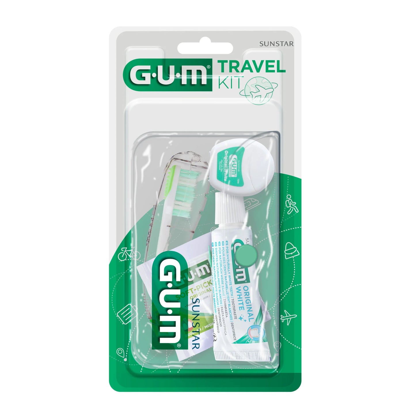 SPAZZOLINO TRAVEL KIT GUM 1pz