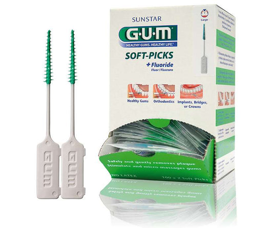 SCOVOLINI GOMMA GUM SOFT PICKS REGULAR 2x100pz.
