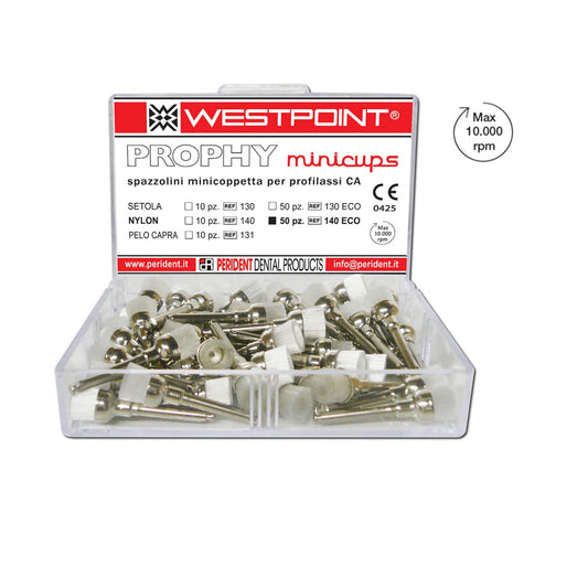 SPAZZOLINI IN NYLON MINICUPS WESTPOINT