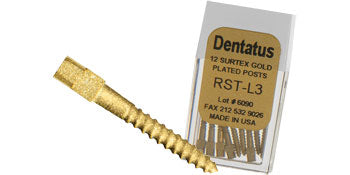 PERNI DORATI SURTEX DENTATUS RICAMBIO 15pz