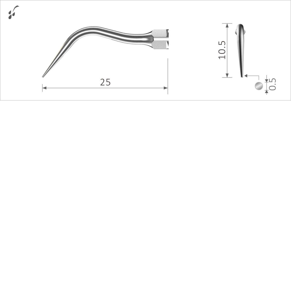 INSERTO PD4 PERIO COMPATIBILE SATELEC 1pz