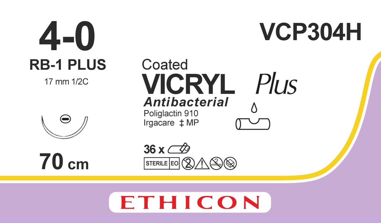 SUTURE VICRYL PLUS ETHICON
