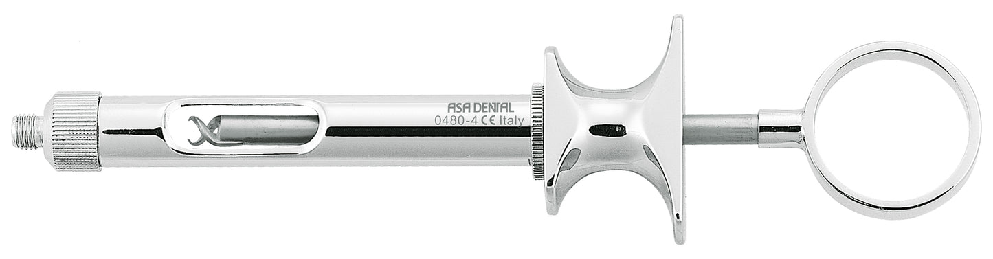 SIRINGA PER ANESTESIA 1 ANELLO 0480-4 1pz
