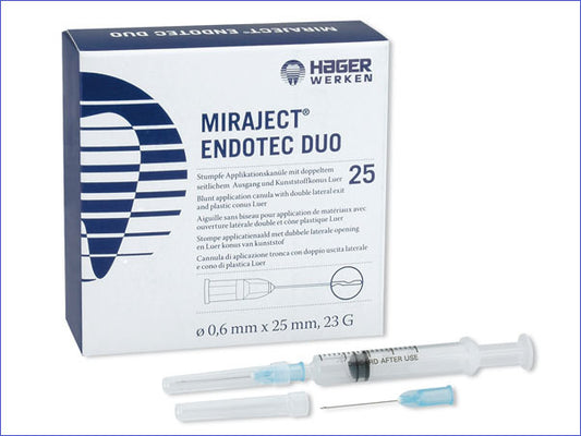 MIRAJECT ENDOTEC DUO 25pz