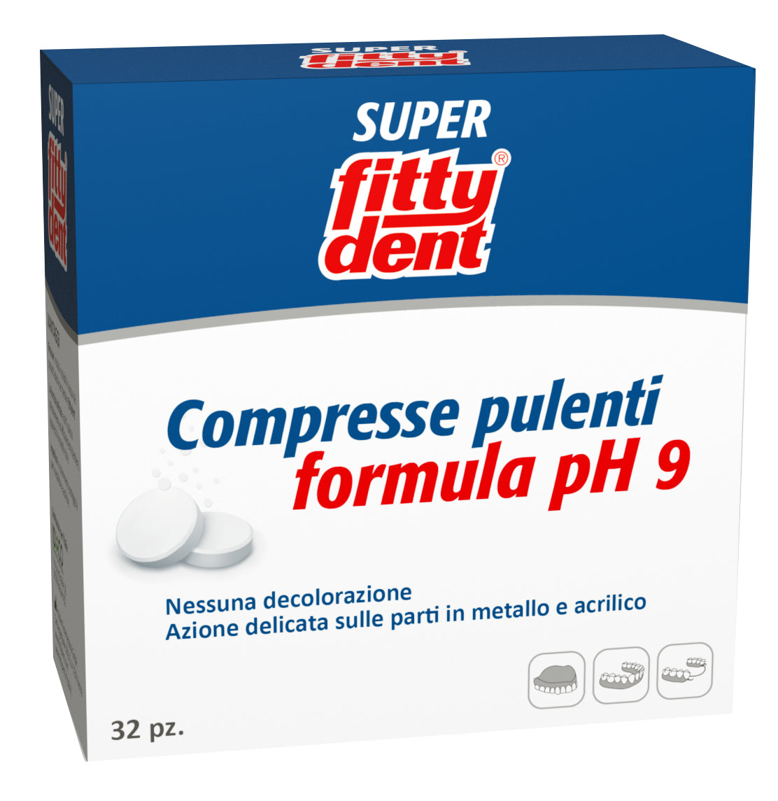 COMPRESSE FITTYDENT 32pz