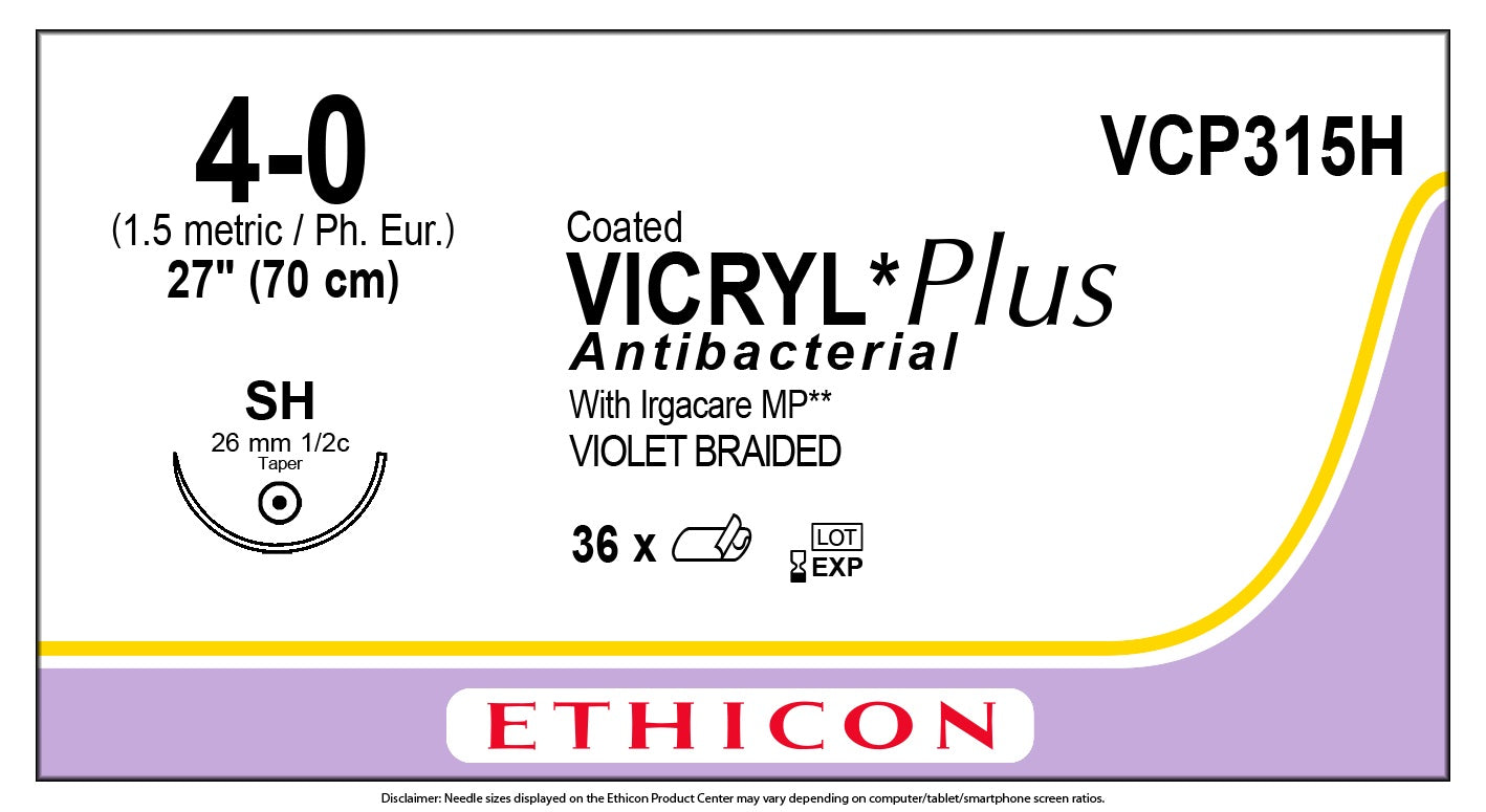 SUTURE VICRYL PLUS ETHICON