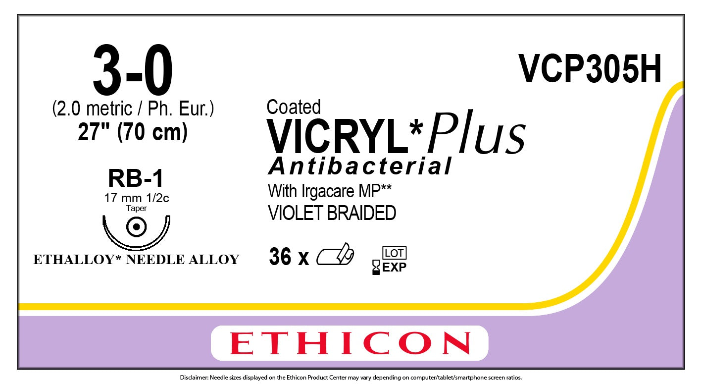 SUTURE VICRYL PLUS ETHICON