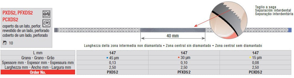 STRISCE DIAMANTATE EDENTA