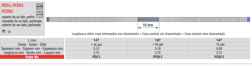 STRISCE DIAMANTATE EDENTA