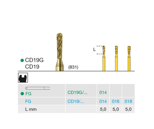 FRESE DIAM. COOL DIAMANT CD19 016 FG 6pz