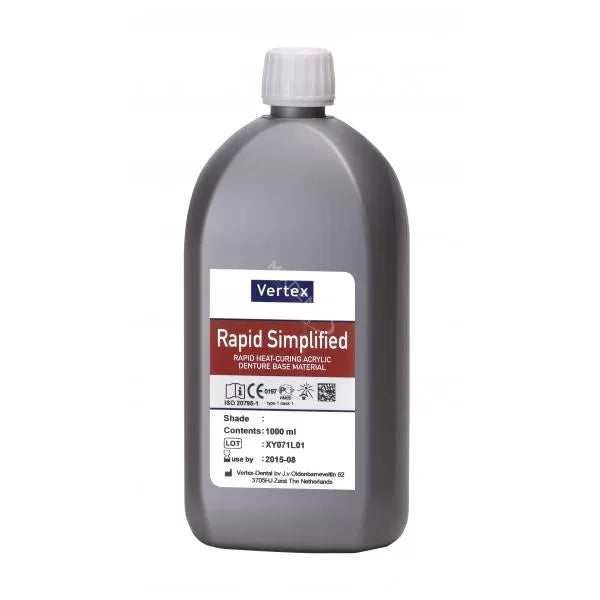 RAPID SIMPLIFIED LIQUIDO RESINA VERTEX