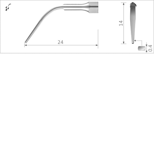 INSERTO GD3 SCALING COMPATIBILE SATELEC 1pz