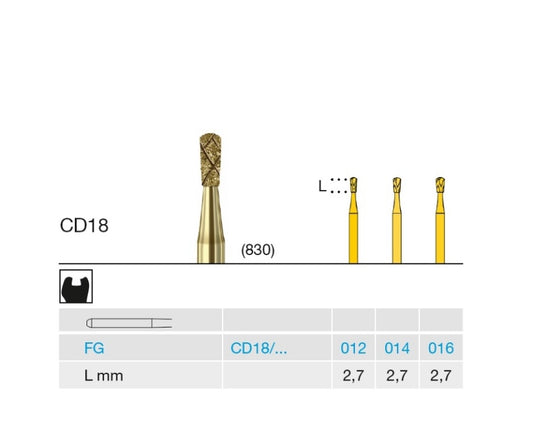 FRESE DIAM. COOL DIAMANT CD18 014 FG 6pz