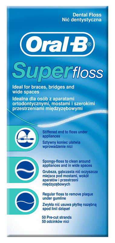 ORALB SUPERFLOSS 12x50pz