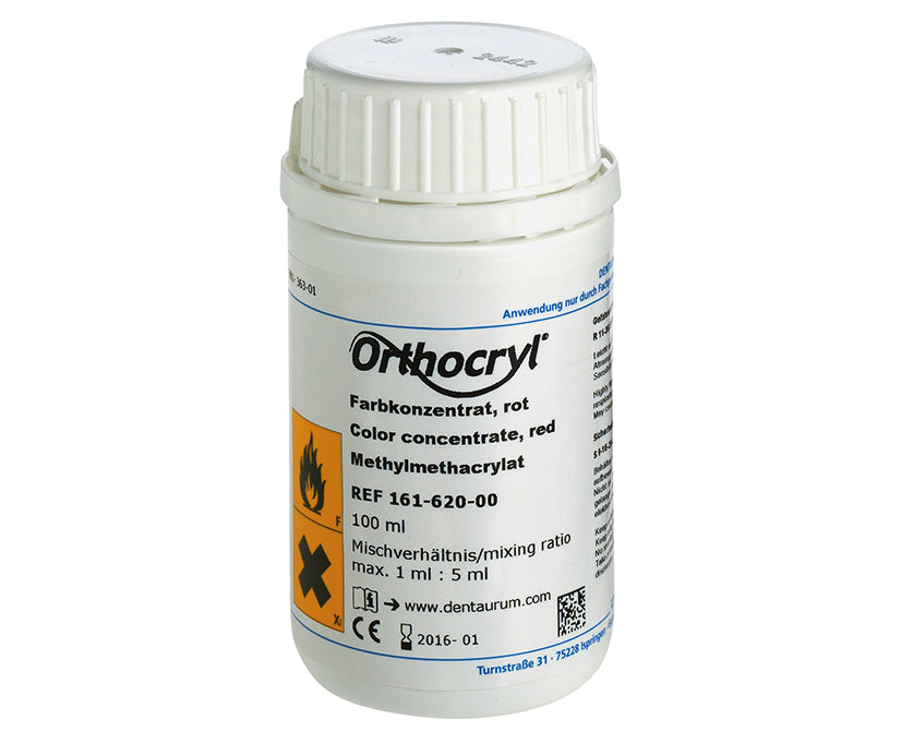 ORTHOCRYL COLORE ROSSO 100ml