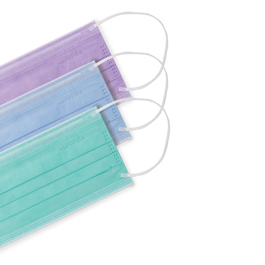 MASCHERINE MONOART PROTECTION 3 LILLA 50pz