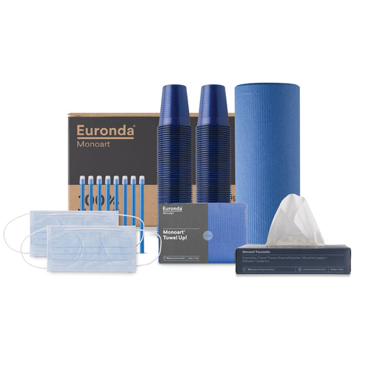 KIT MONOART 100% BLU 290402 EURONDA 100pz