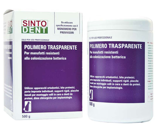 POLIMERO SINTODENT TRASPARENTE 500GR