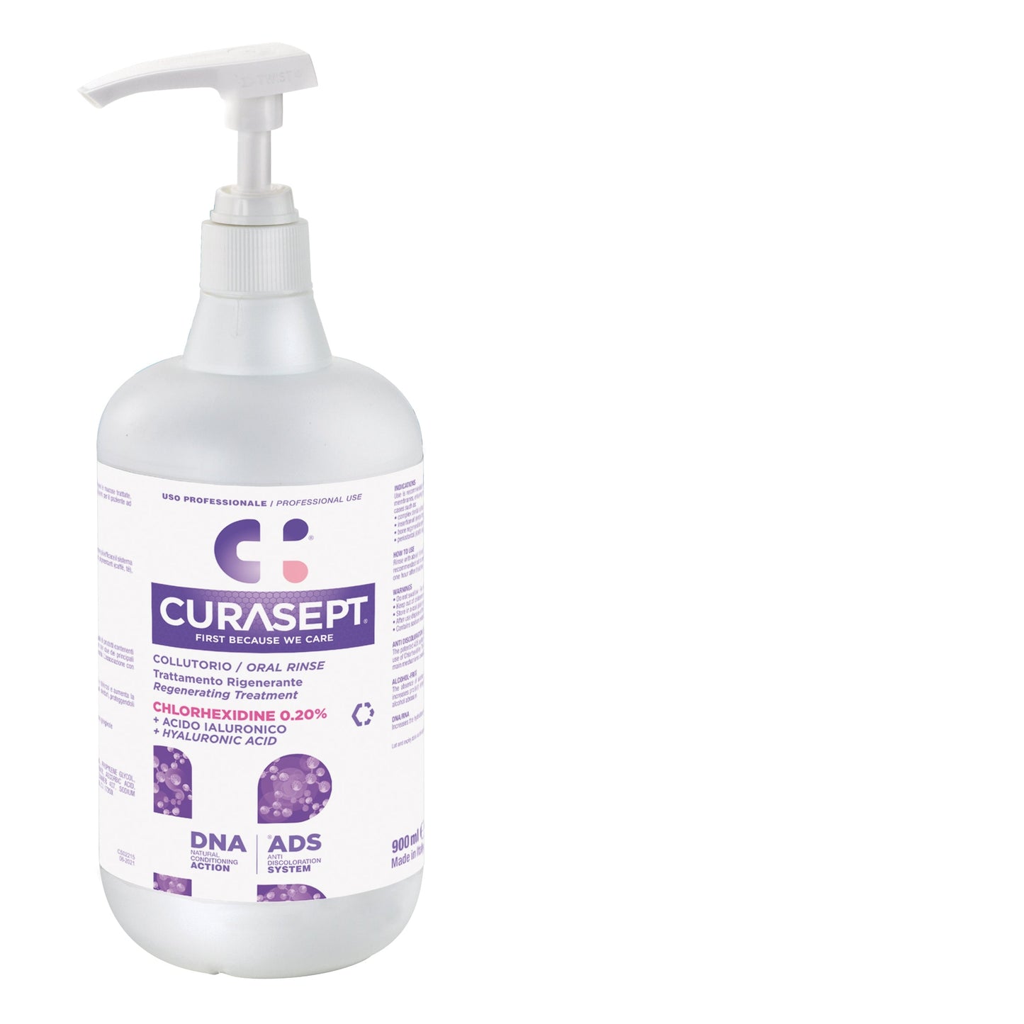 CURASEPT COLLUTORIO ADS+DNA 0,20% RIGENERANTE 900ml