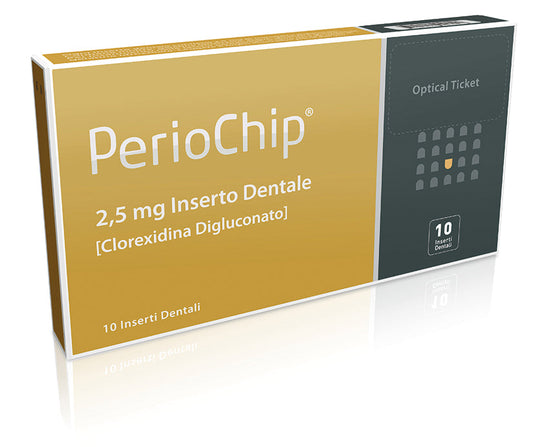 PERIOCHIP KIT INSERTI DENTALI AIC: 034089019 2,5mg 10pz