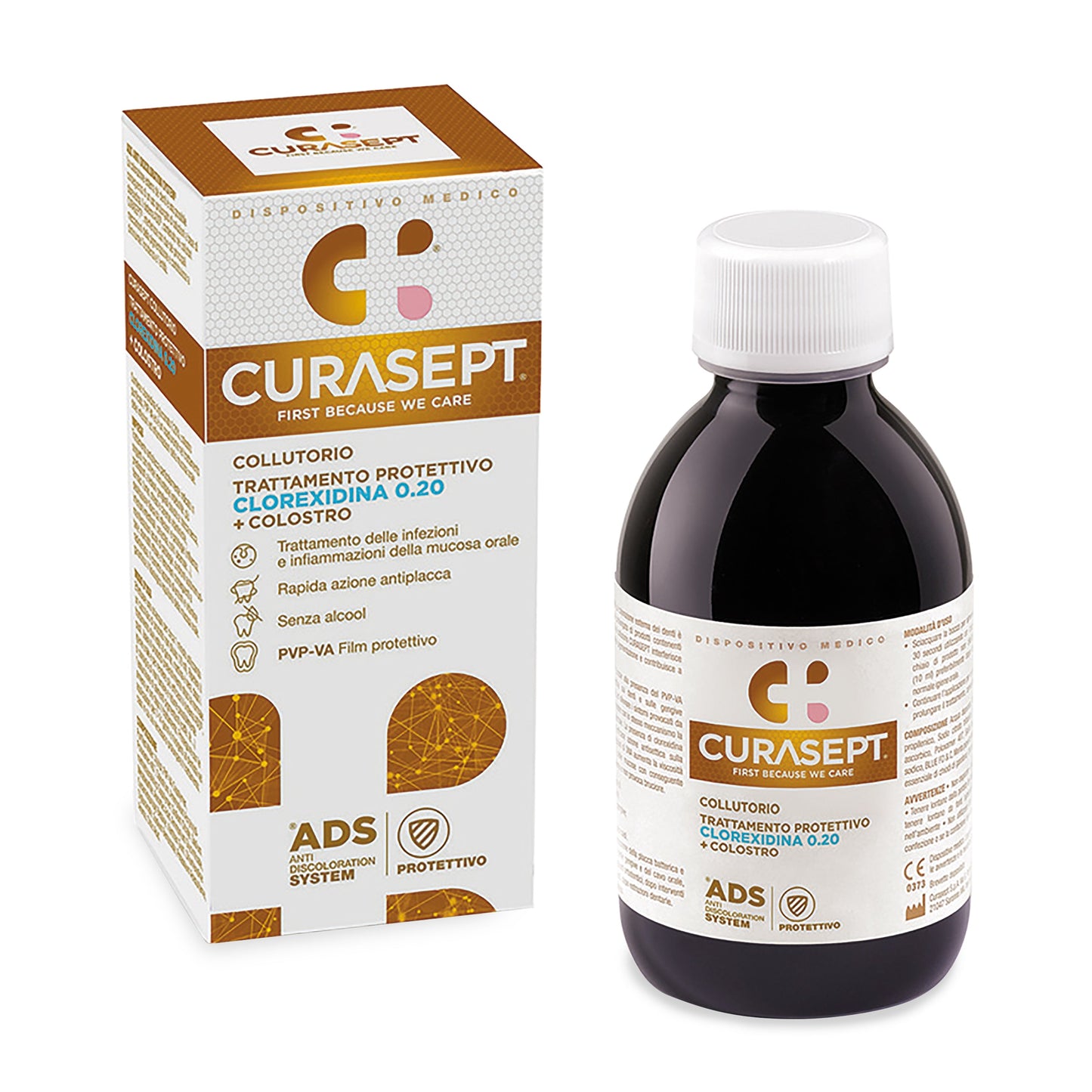 CURASEPT COLLUTORIO ADS+DNA 0,20% PROTETTIVO 200ml