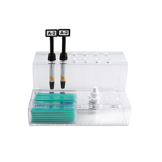 PORTASIRINGHE COMPOSITO G55 12 FORI + 4 SCOMPARTI 1pz