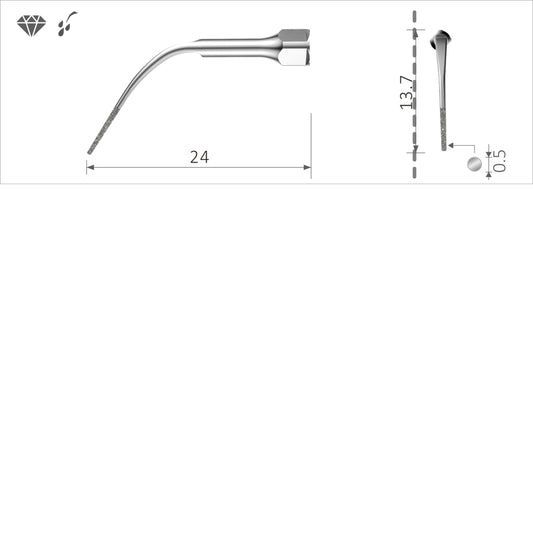 INSERTO P3D PERIO COMPATIBILE EMS 1pz