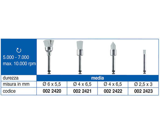 SPAZZOLINI PROPHY EVE PUNTA 10pz