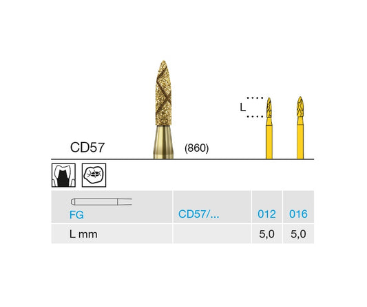 FRESE DIAM. COOL DIAMANT CD57 016 FG 6pz