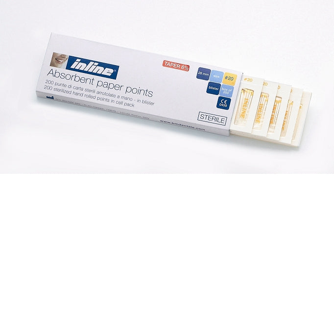PUNTE CARTA STERILI INLINE 200pz