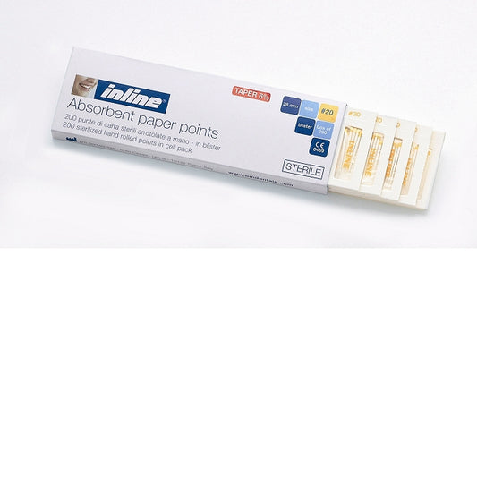 PUNTE CARTA STERILI INLINE 200pz