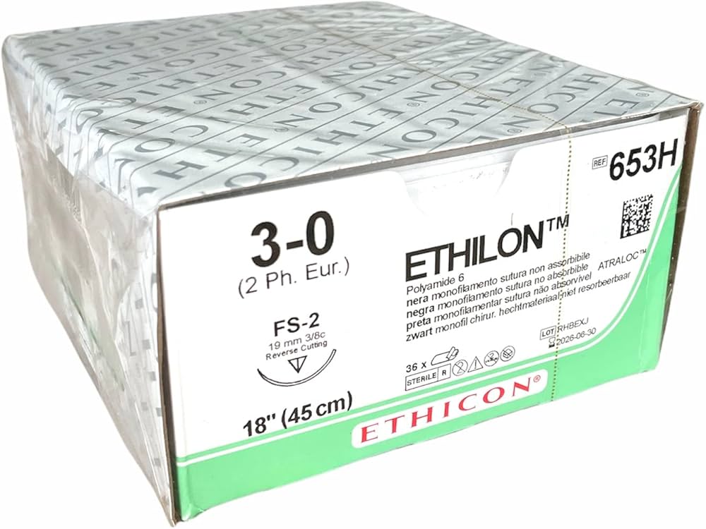 SUTURE ETHILON ETHICON 36pz