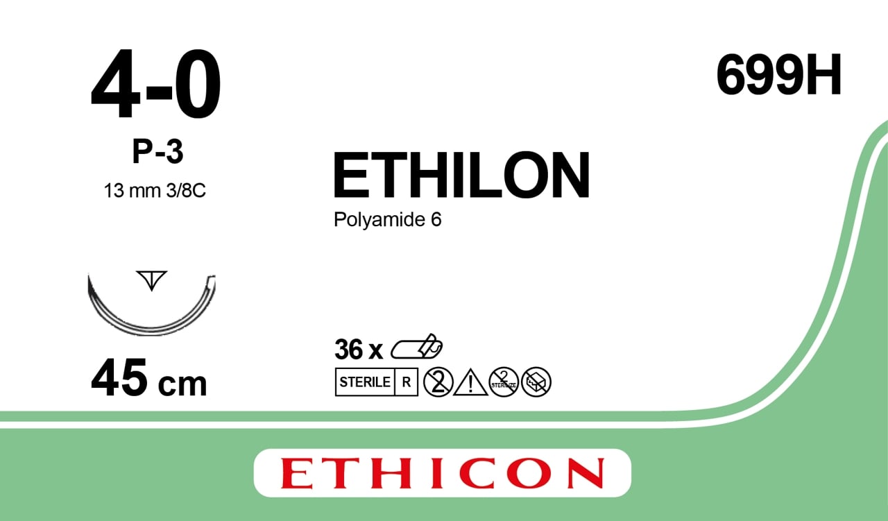 SUTURE ETHILON ETHICON 36pz