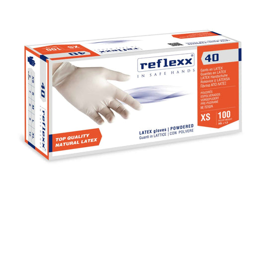 GUANTI LATTICE REFLEXX 40 100pz