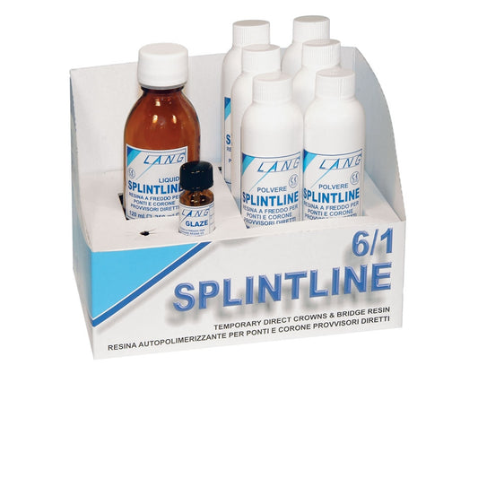 SPLINTLINE KIT POLVERE 6x30gr + LIQUIDO 120ml