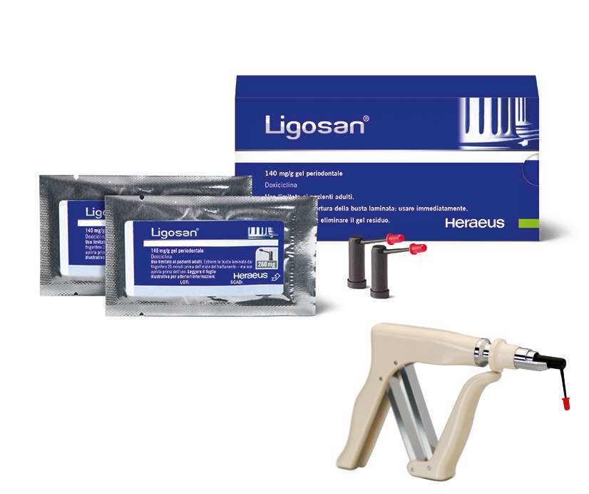 LIGOSAN 140mg GEL PARODONTALE