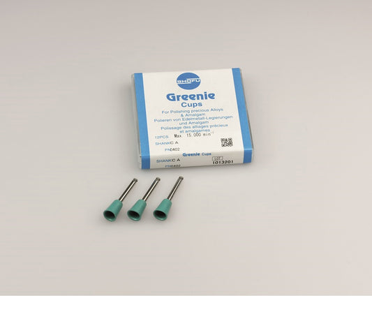 ABRASIVI SUPERGREENIE SHOFU 414B minipoint FG 12pz.