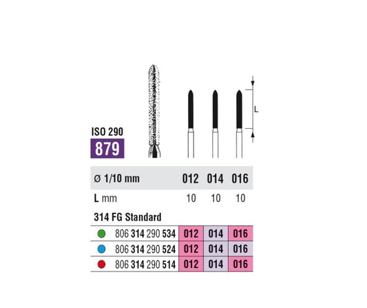 FRESE DIAMANTATE SSWHITE 879 5pz