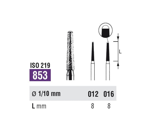 FRESE DIAM.SSWHITE FG 853 012 grana media 5pz