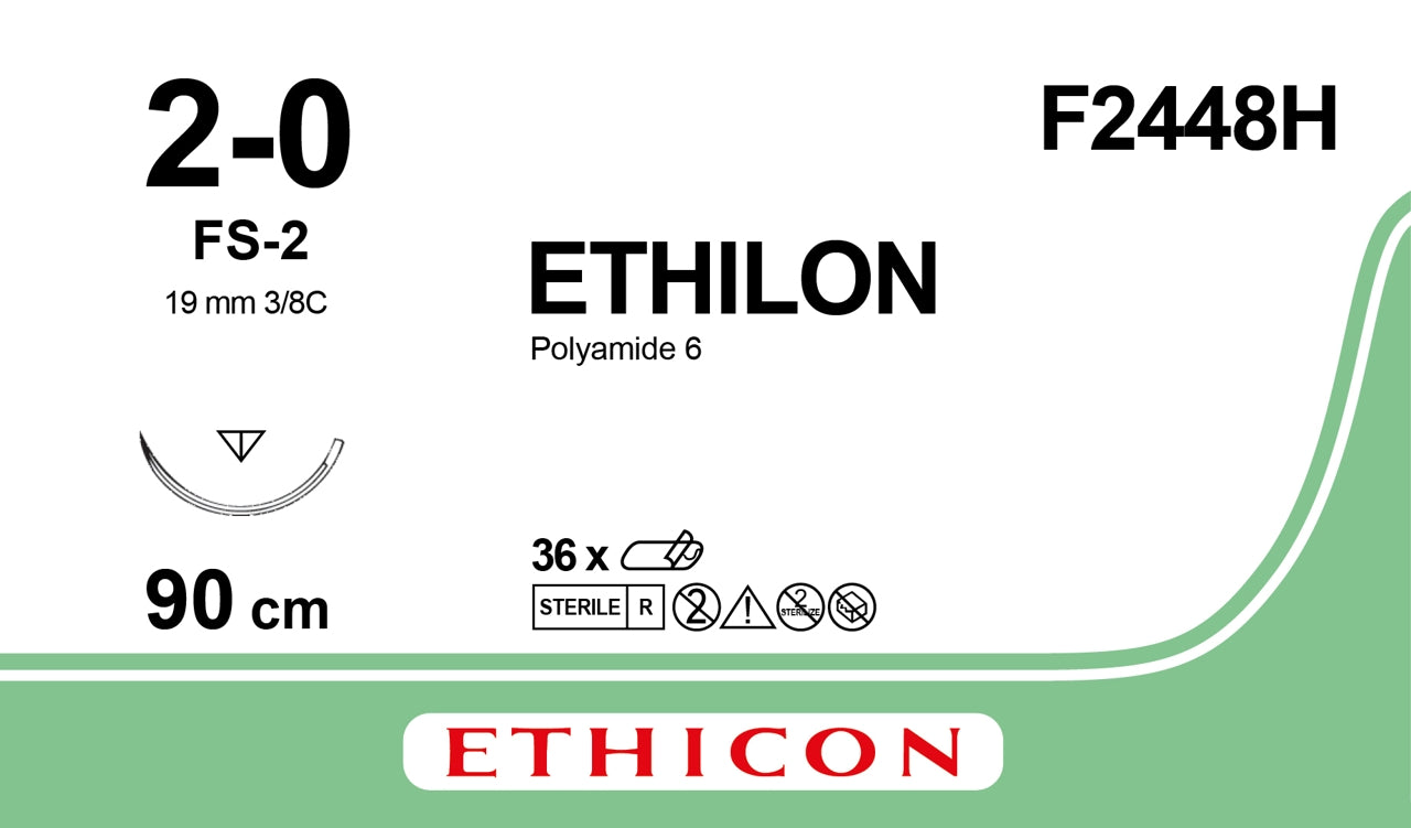 SUTURE ETHILON ETHICON 36pz