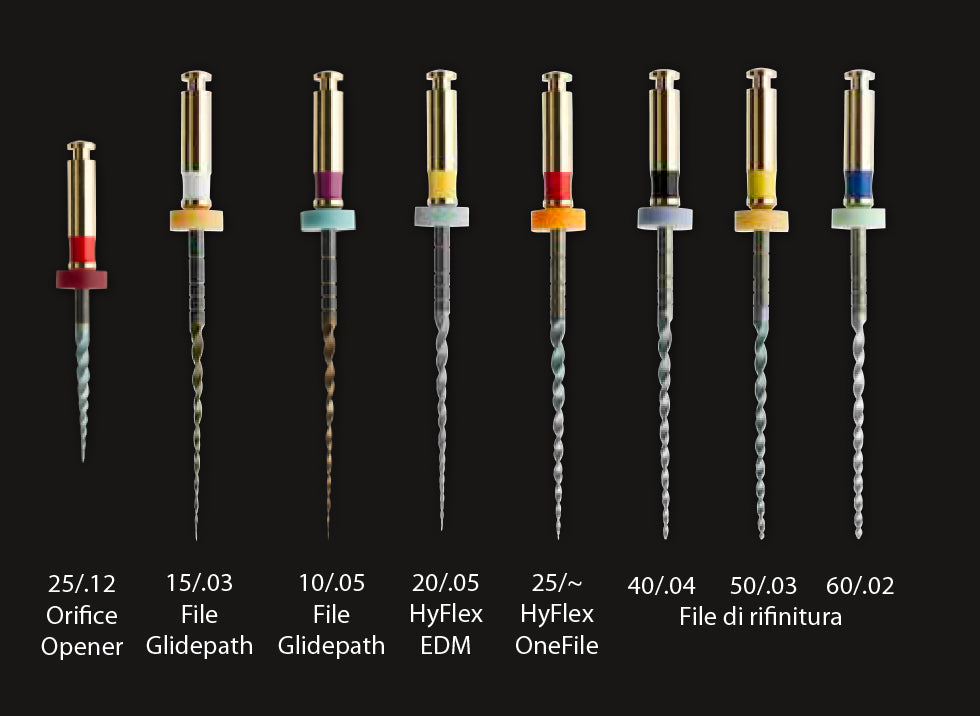 HYFLEX EDM RICAMBI 3pz COLTENE