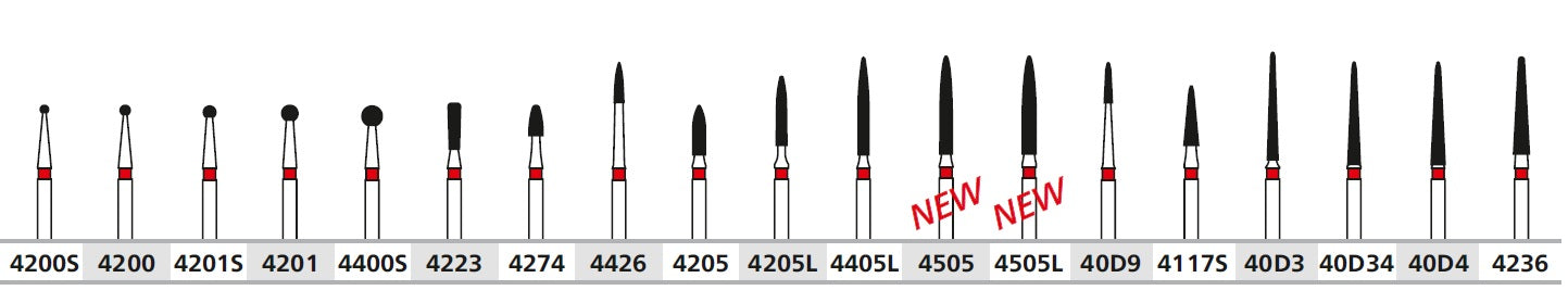 FRESE INTENSIV MICROGRANA ANELLO ROSSO 40μ 1pz