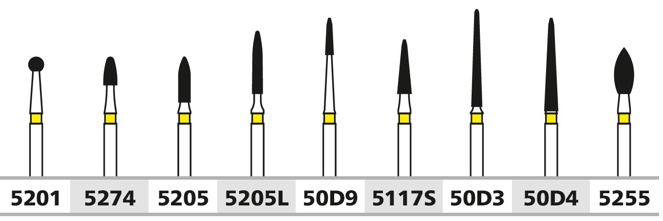 FRESE INTENSIV MICROGRANA ANELLO GIALLO 15μ 1pz