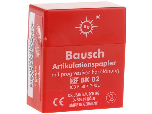 CARTA ARTICOLAZIONE BK02 BAUSCH 300pz