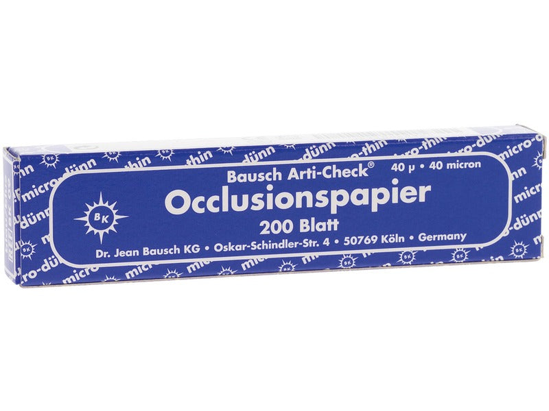 ARTI-CHECK CARTA OCCLUSALE BK09 BAUSCH 2x100pz